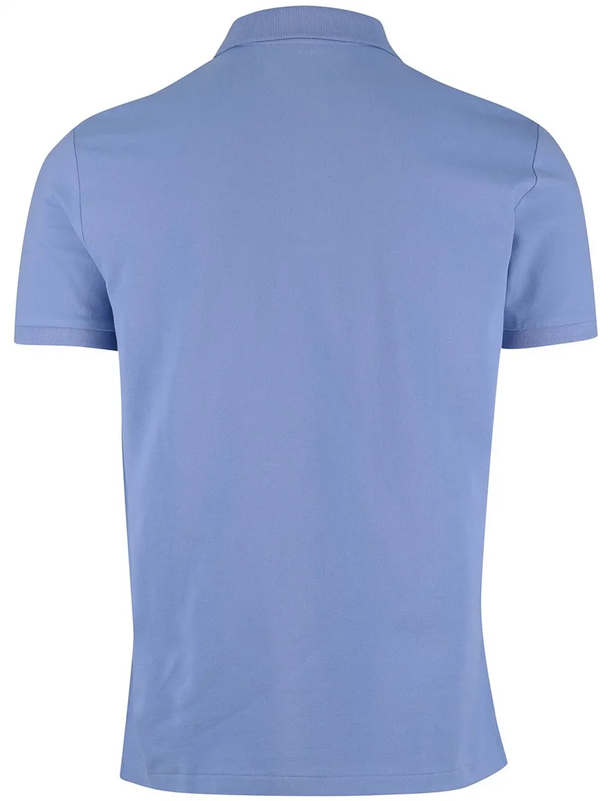 Polo Ralph Lauren polo lichtblauw custom slim fit