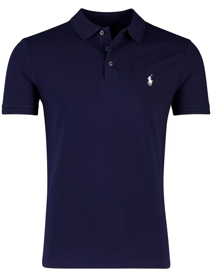 Donkerblauwe polo normale fit Polo ralph lauren