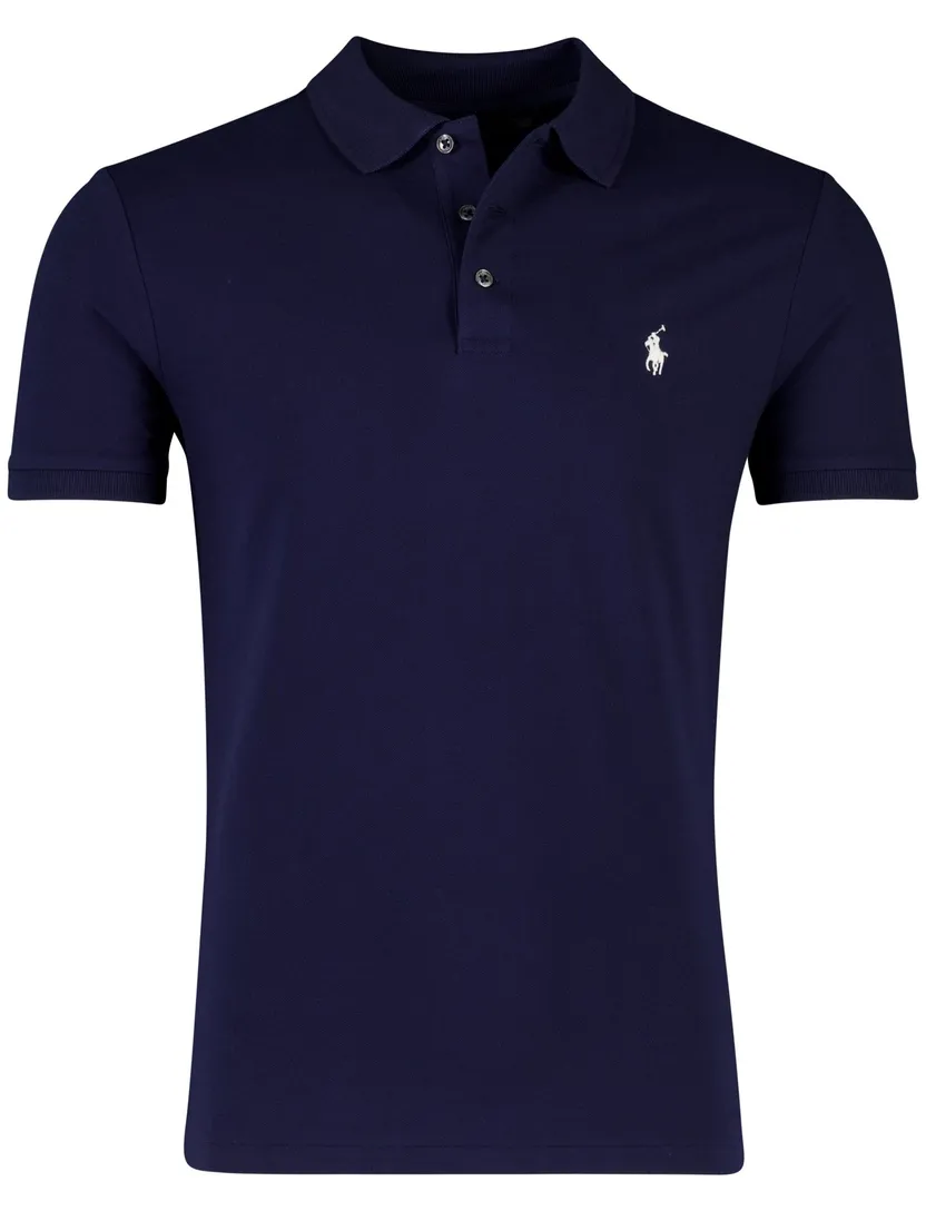 Polo Polo ralph lauren custom slim fit donkerblauw