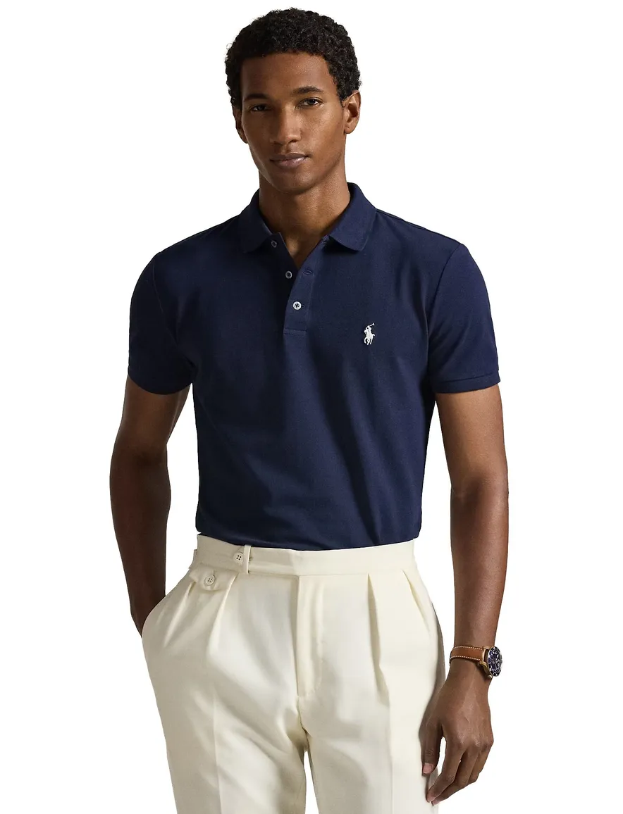 Polo Ralph Lauren polo donkerblauw wit paardje