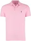 Roze Polo Polo Ralph Lauren Custom Slim Fit eenkleurig paars logo