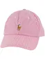 cap wit en roze katoen Polo Ralph Lauren met logo
