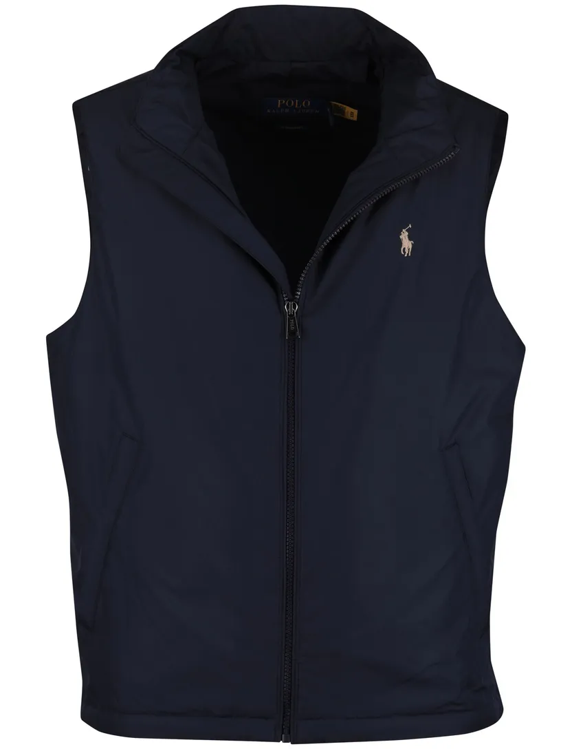 Navy bodywarmer Ralph Lauren