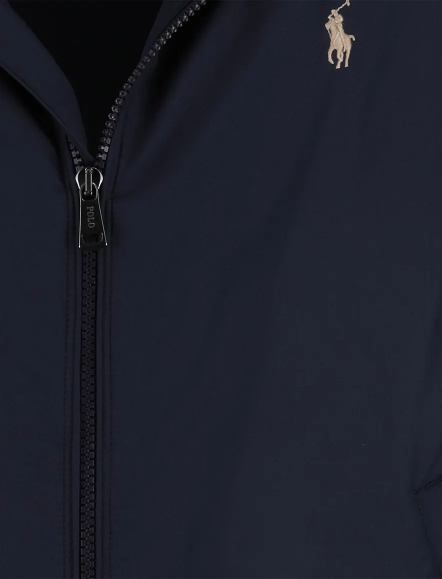 Bodywarmer Ralph Lauren effen navy