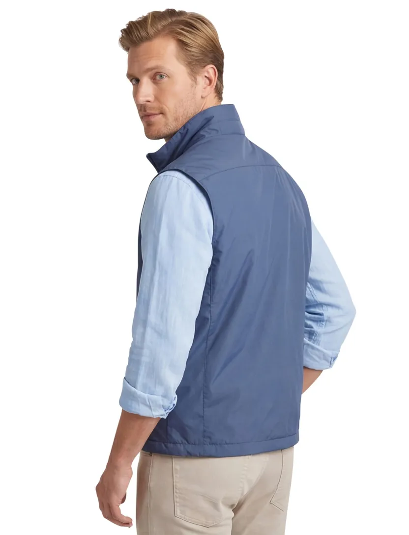 Blauwe bodywarmer Ralph Lauren
