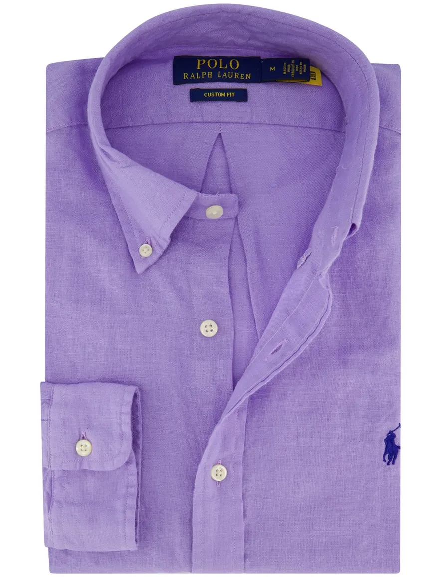 Polo Ralph Lauren overhemd paars normale fit