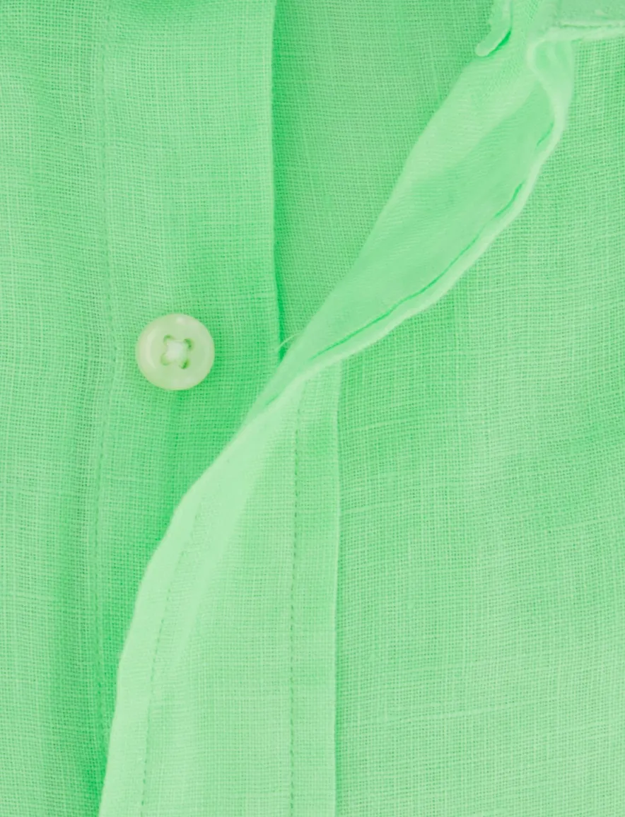 Polo Ralph Lauren overhemd groen custom fit