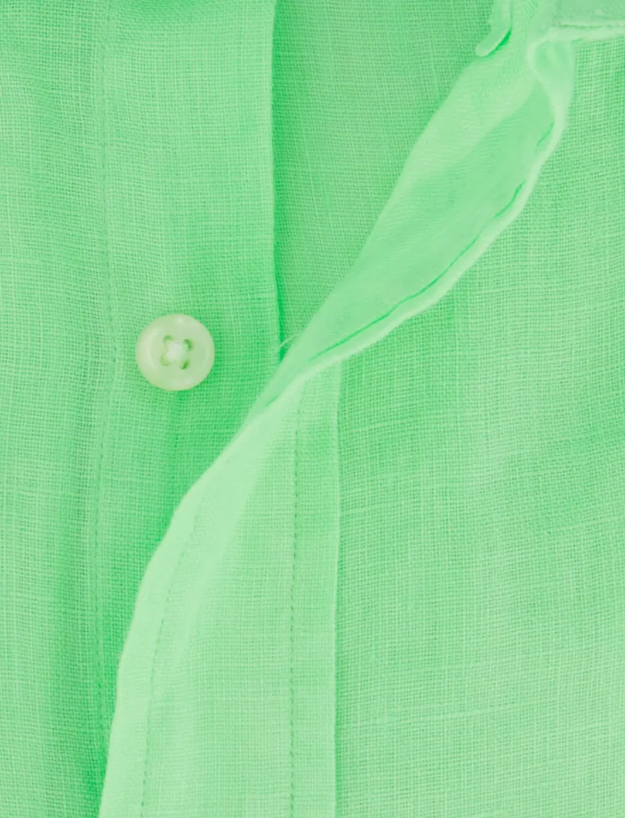 Polo Ralph Lauren overhemd groen custom fit