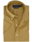 Bruin overhemd Polo Ralph Lauren korte mouw button down boord