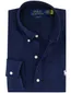 Navy linnen Polo Ralph Lauren Slim Fit overhemd