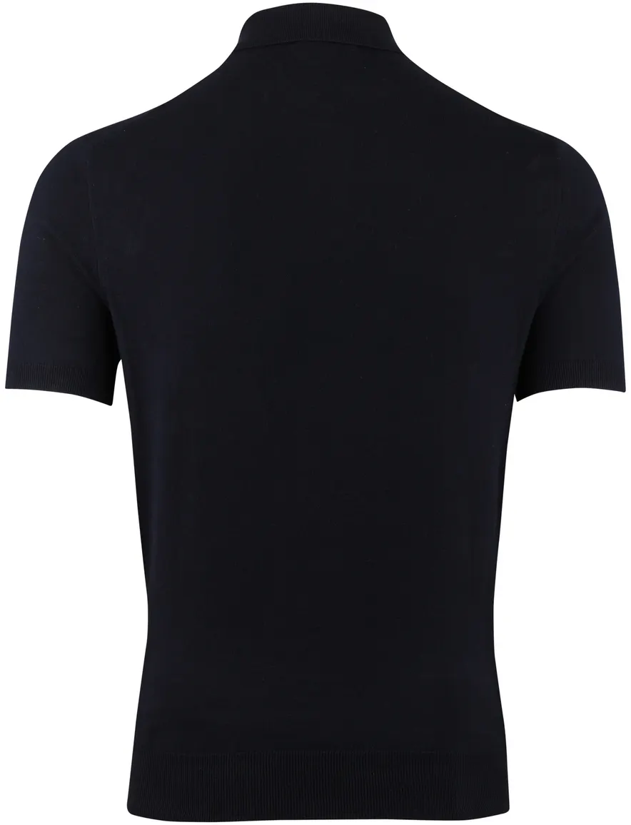 Polo Ralph Lauren polo donkerblauw gebreid
