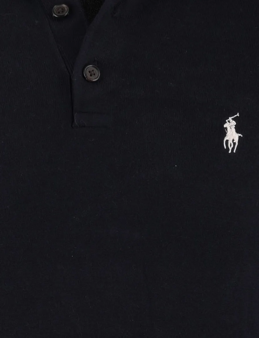 Polo Ralph Lauren polo donkerblauw gebreid
