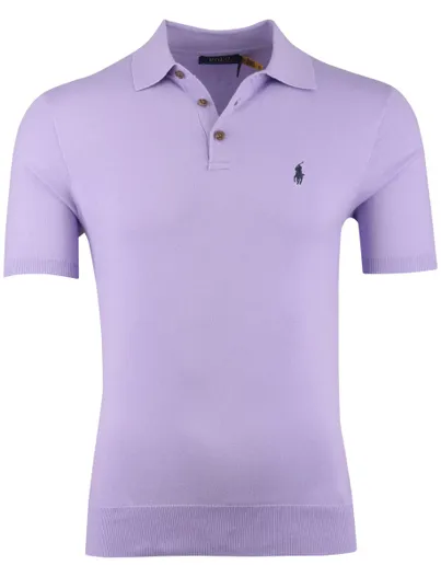 Polo Ralph Lauren Poloshirt Polo Ralph Lauren Classic Fit paars wijde fit