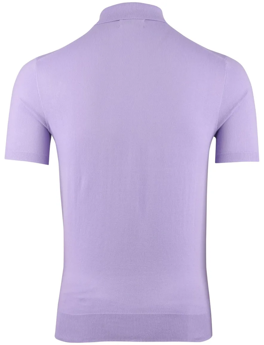 Paars poloshirt Polo Ralph Lauren Classic Fit wijde fit