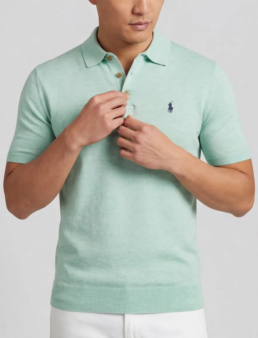 Polo Ralph Lauren Poloshirt korte mouw groen
