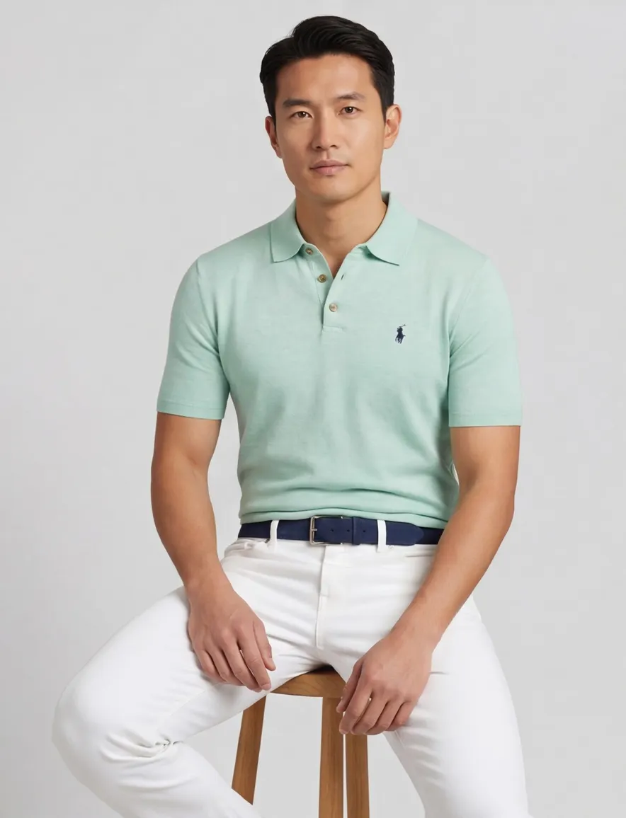 Polo Ralph Lauren Poloshirt korte mouw groen