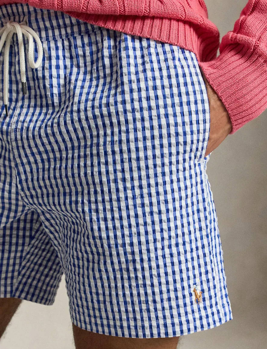 Polo Ralph Lauren Zwemshort blauw wit