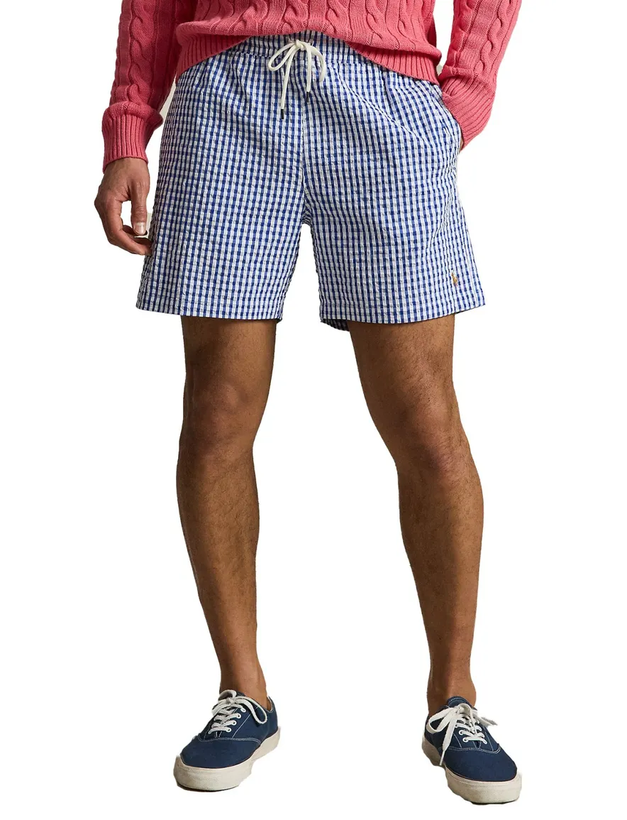 Polo Ralph Lauren Zwemshort blauw wit