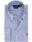 overhemd Polo Ralph Lauren blauw streepjes button down boord