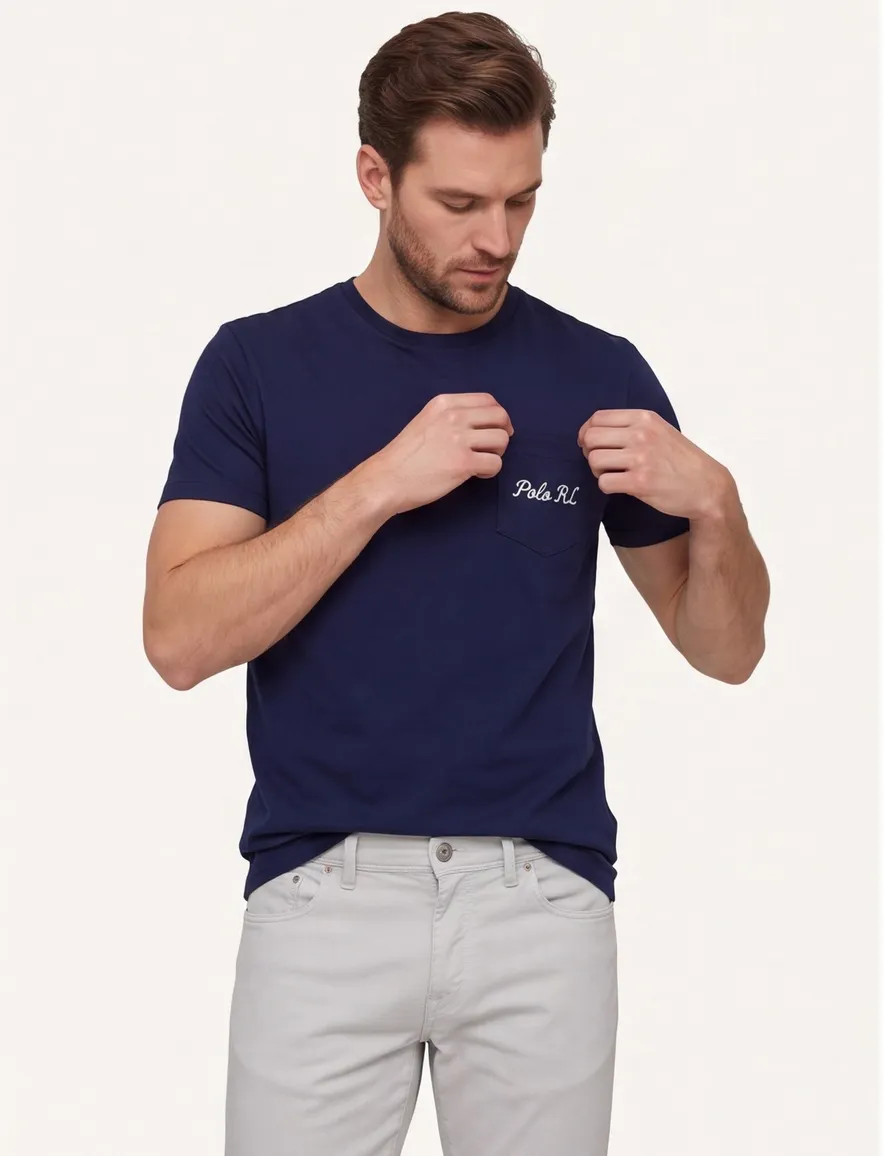 Polo Ralph Lauren Bear t-shirt backprint navy