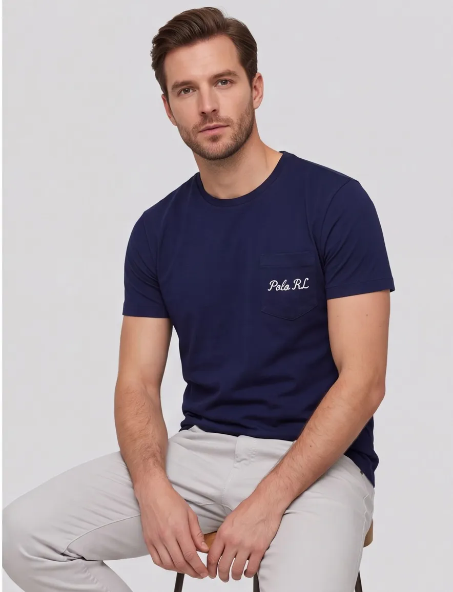 Polo Ralph Lauren Bear t-shirt backprint navy