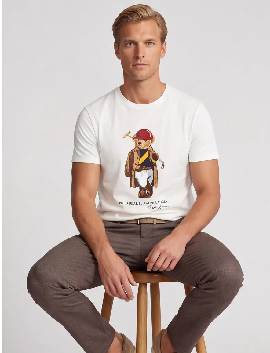 Polo Ralph Lauren Bear T-shirt wit
