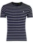 Polo Ralph Lauren Custom Slim Fit t-shirt navy wit gestreept