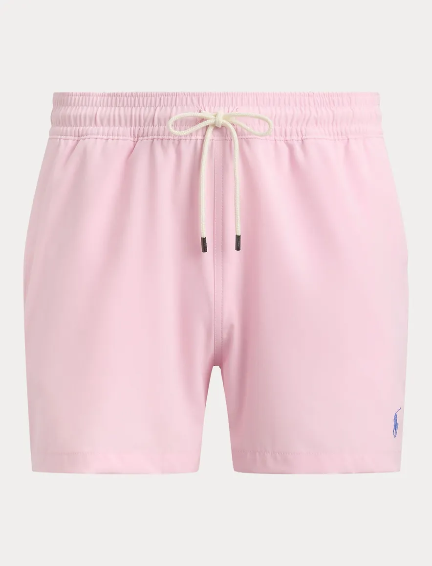 Polo Ralph Lauren roze zwembroek slim fit elastische band