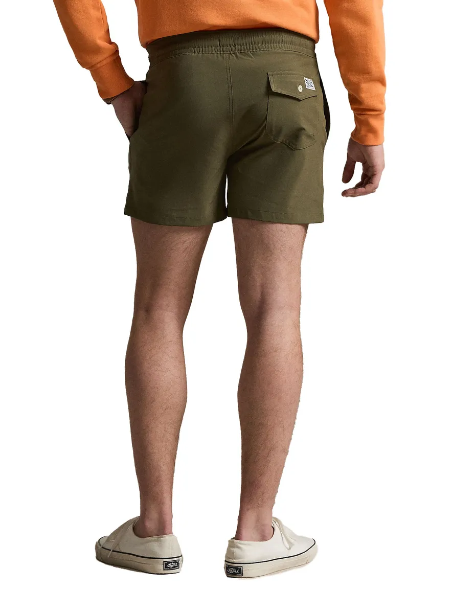Groene Polo Ralph Lauren zwemshort slim fit zomer