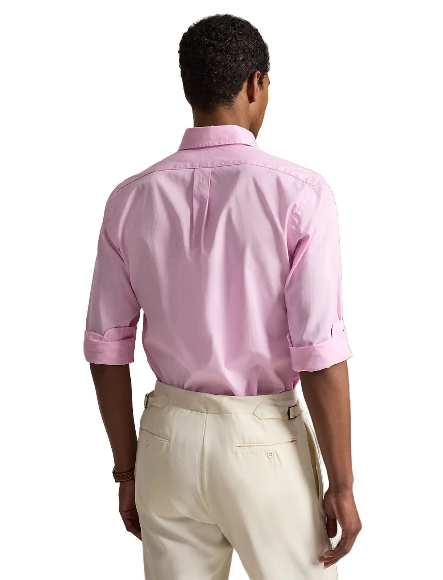 Polo Ralph Lauren feather weight overhemd roze