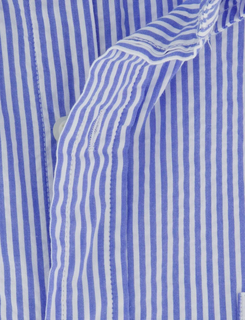 Overhemd Polo Ralph Lauren Slim Fit lichtblauw 100% linnen
