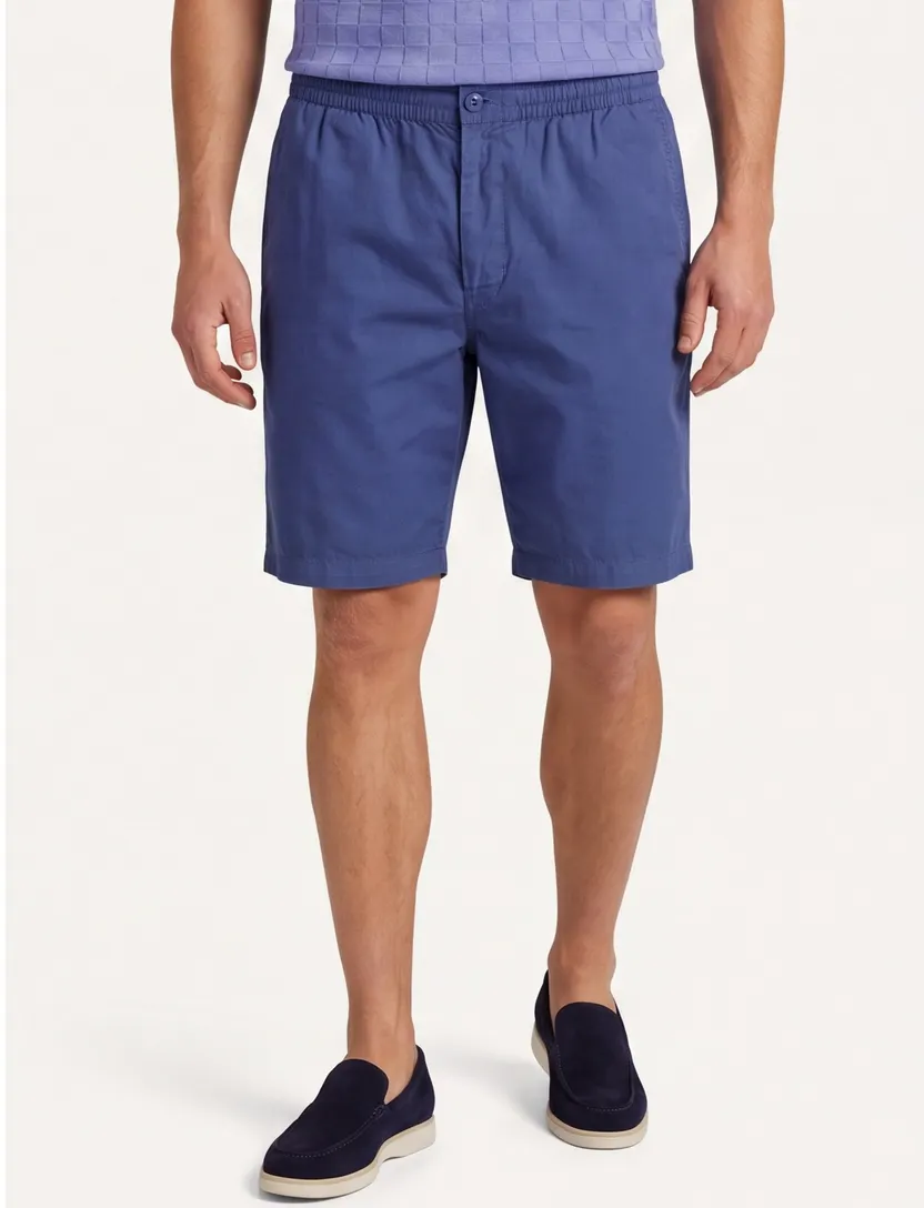 Chino shorts Polo Ralph Lauren donkerblauw normale fit