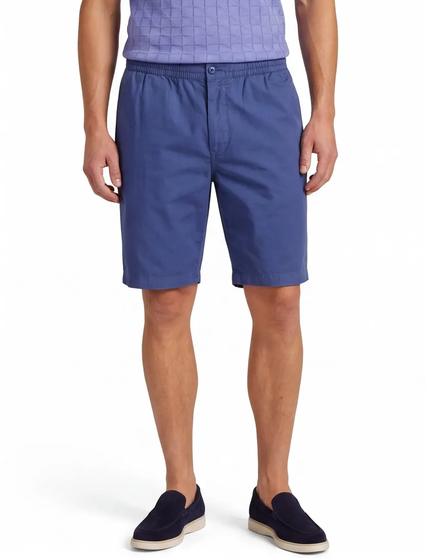 Chino shorts Polo Ralph Lauren donkerblauw normale fit