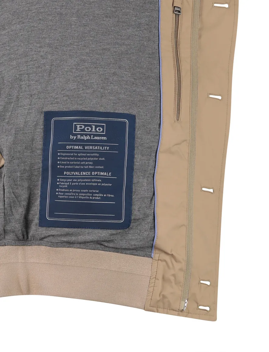 Polo Ralph Lauren jas camel klepzakken