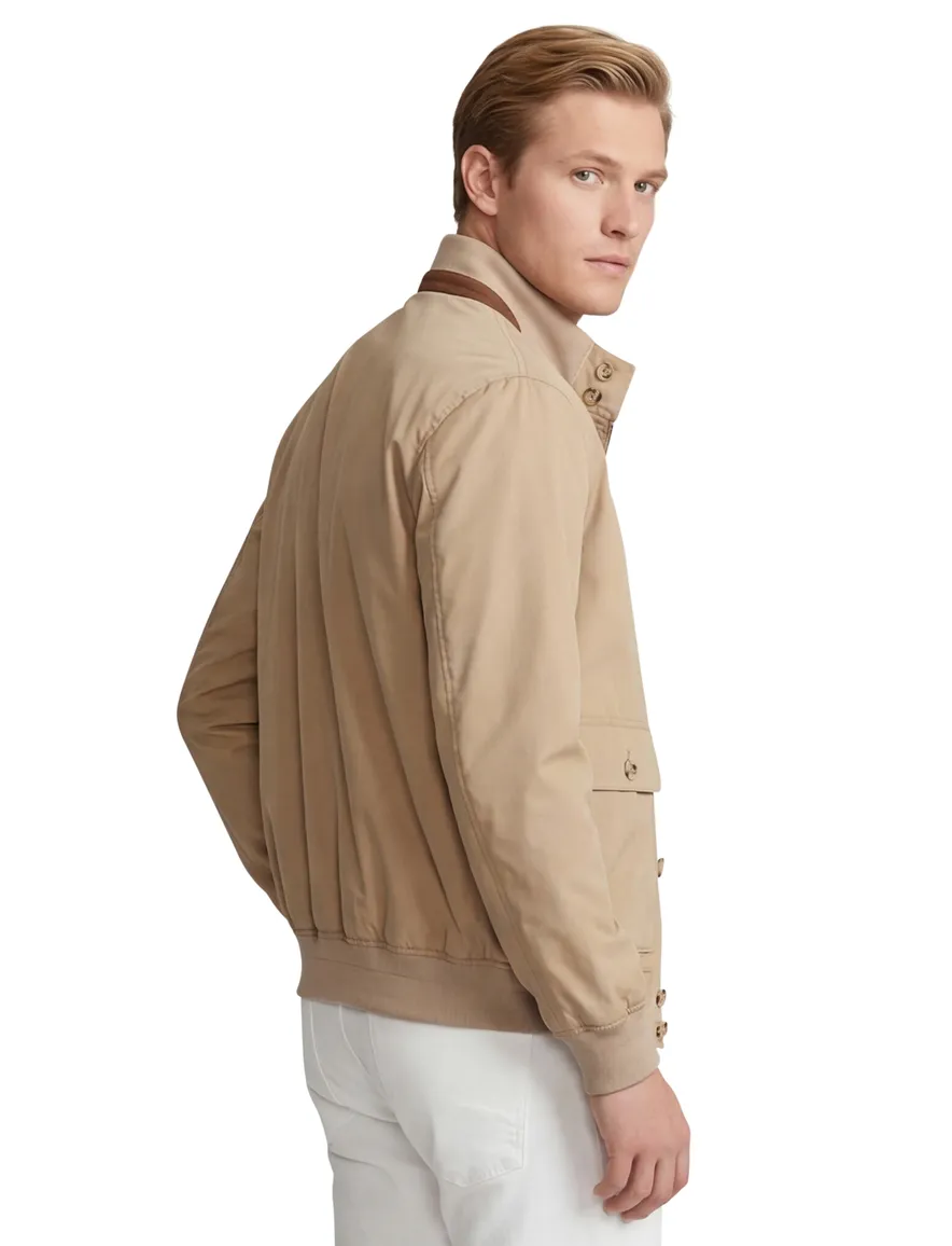 Polo Ralph Lauren jas camel klepzakken