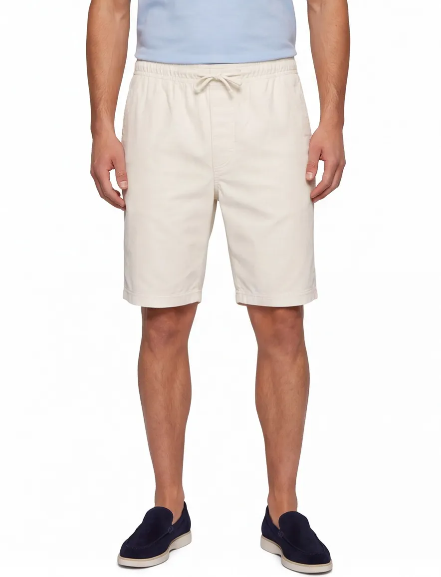 Shorts Polo Ralph Lauren Classics crème katoen