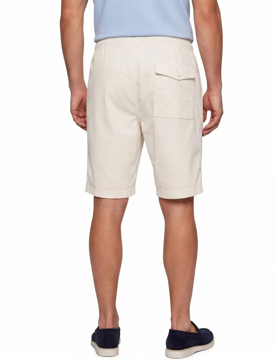 Shorts Polo Ralph Lauren Classics crème katoen