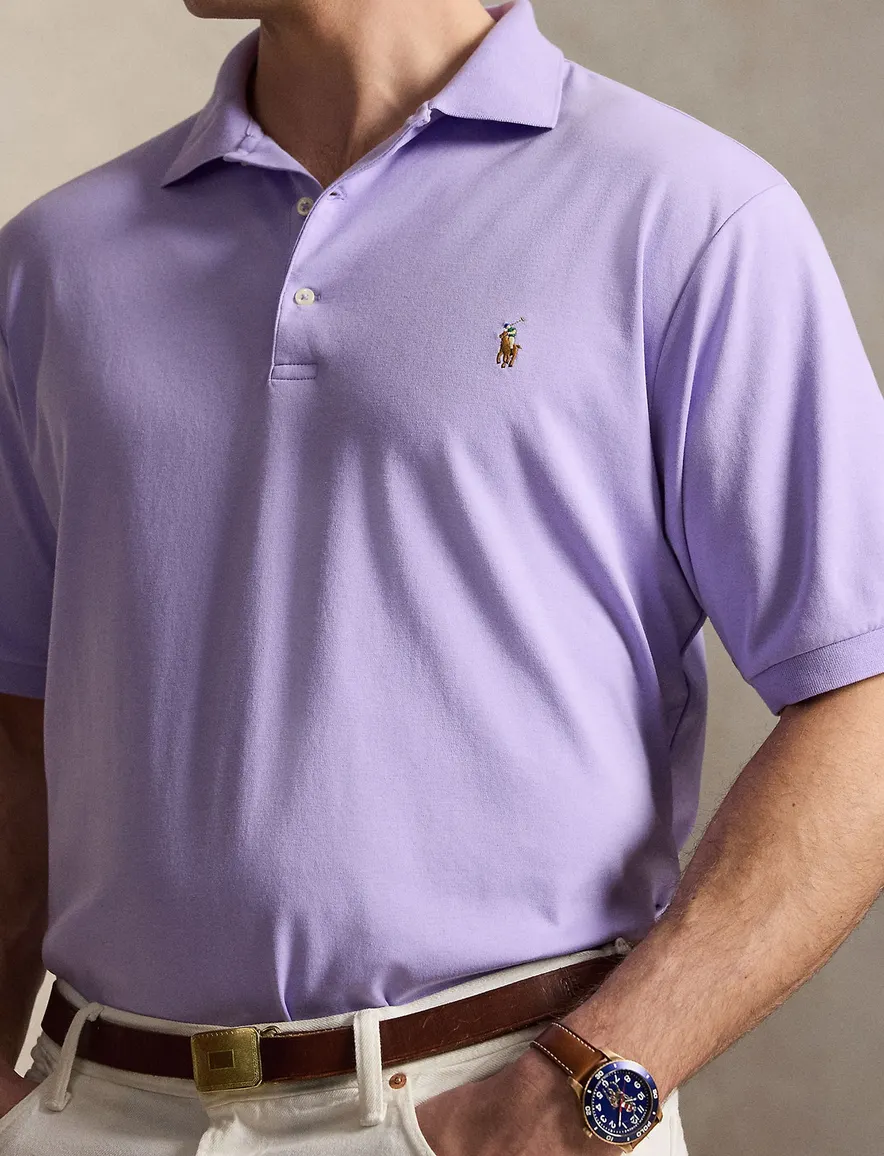 Polo Ralph Lauren poloshirt lila piqué