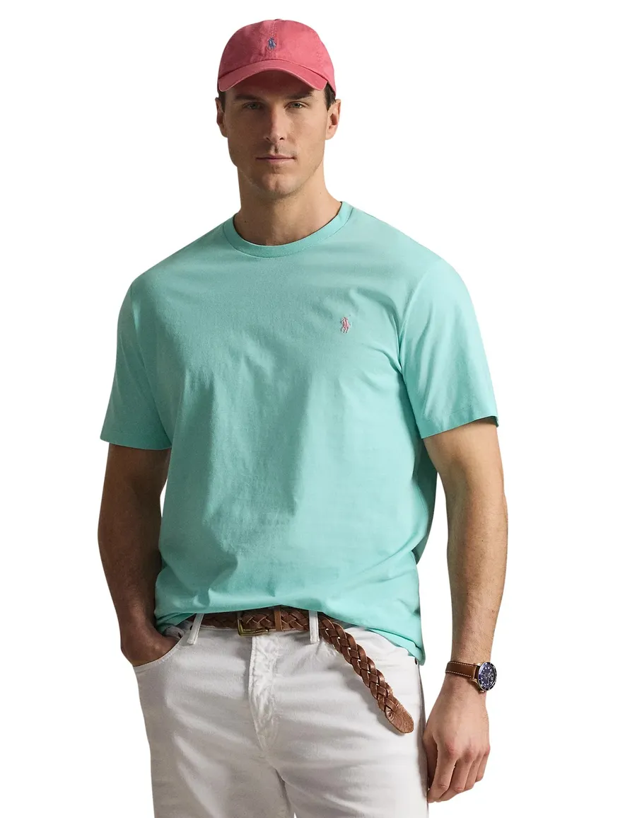 Polo Ralph Lauren t-shirt Big & Tall aqua jersey