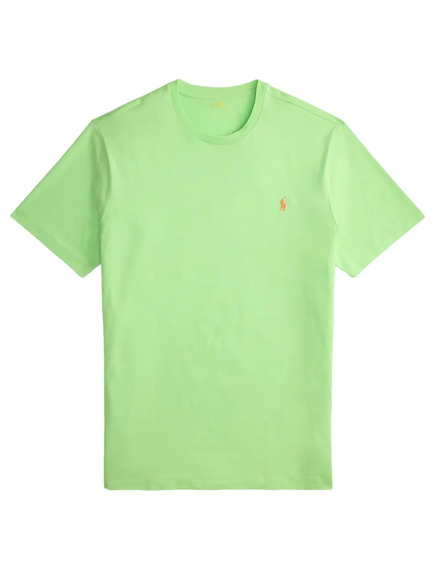 Polo Ralph Lauren t-shirt groen effen Big & Tall