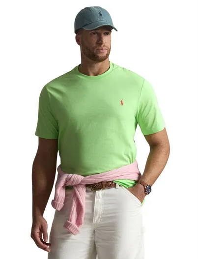 Polo Ralph Lauren T-shirt ronde hals groen Polo Ralph Lauren Big & Tall