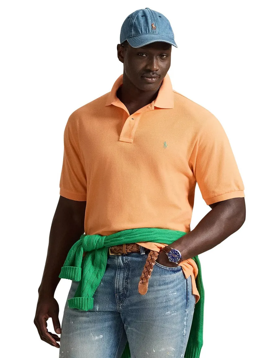 Polo Ralph Lauren polo Big & Tall oranje