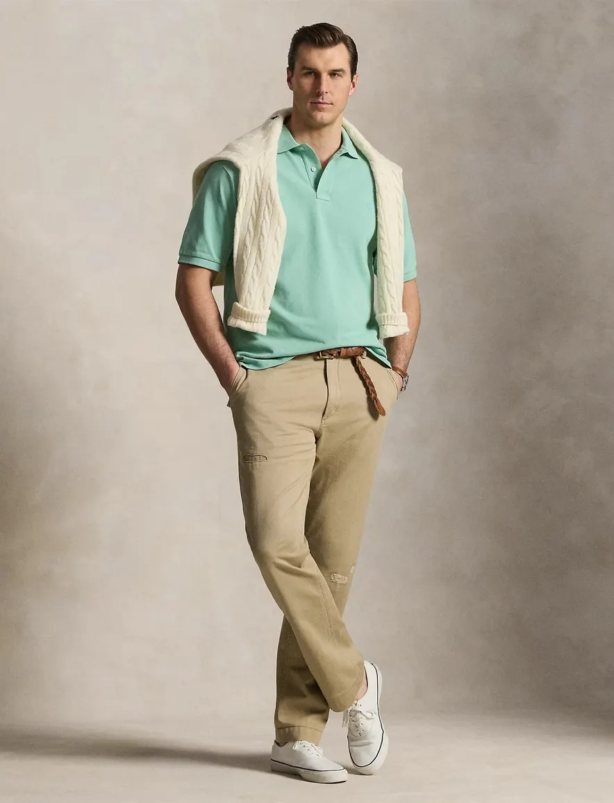 Polo Ralph Lauren polo mint groen Big & Tall