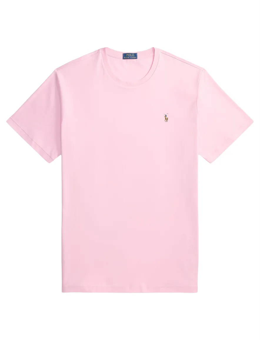 T-shirt ronde hals roze Polo Ralph Lauren Big & Tall