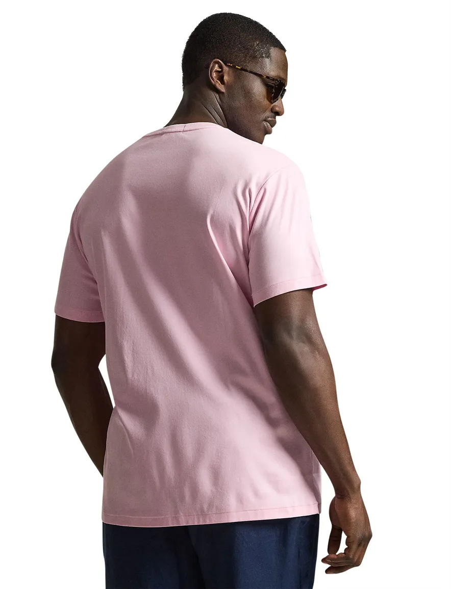 T-shirt ronde hals roze Polo Ralph Lauren Big & Tall