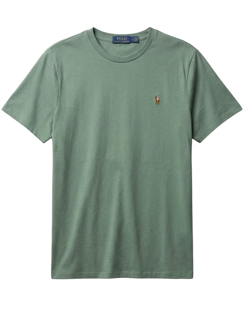 Polo Ralph Lauren Big & Tall T-shirt Groen Wijde Fit