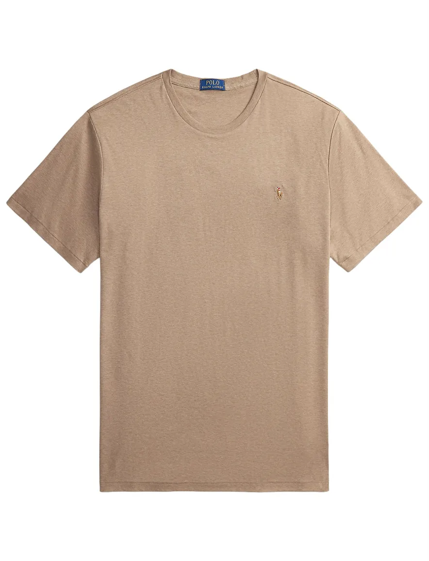T-shirt ronde hals beige Polo Ralph Lauren Big & Tall