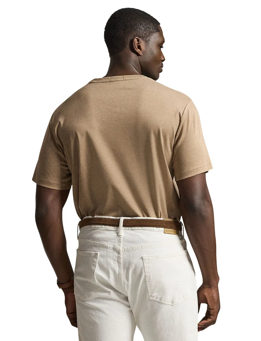 T-shirt ronde hals beige Polo Ralph Lauren Big & Tall