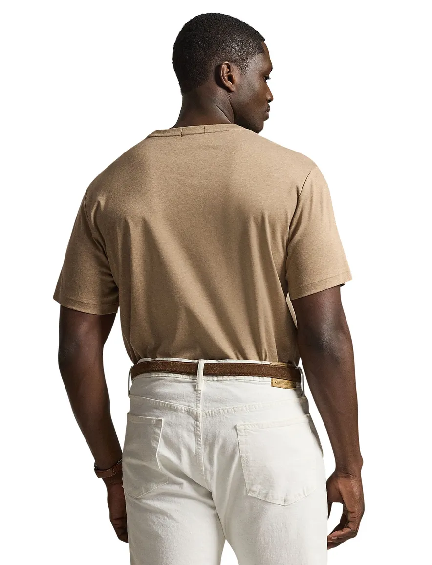 T-shirt ronde hals beige Polo Ralph Lauren Big & Tall