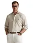 beige overhemd wijde fit Polo Ralph Lauren Big & Tall Oxford